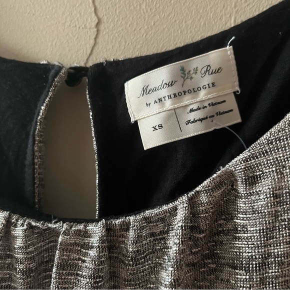 anthropologie silver jumpsuit - Picture 5 of 12